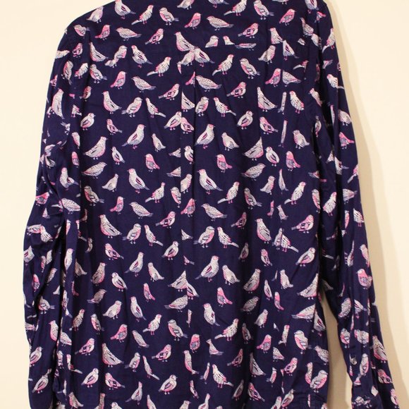 Bird Button Down Blouse - Picture 6 of 6